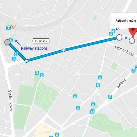 Lägenhet Mini Flat Belehradska Bratislava